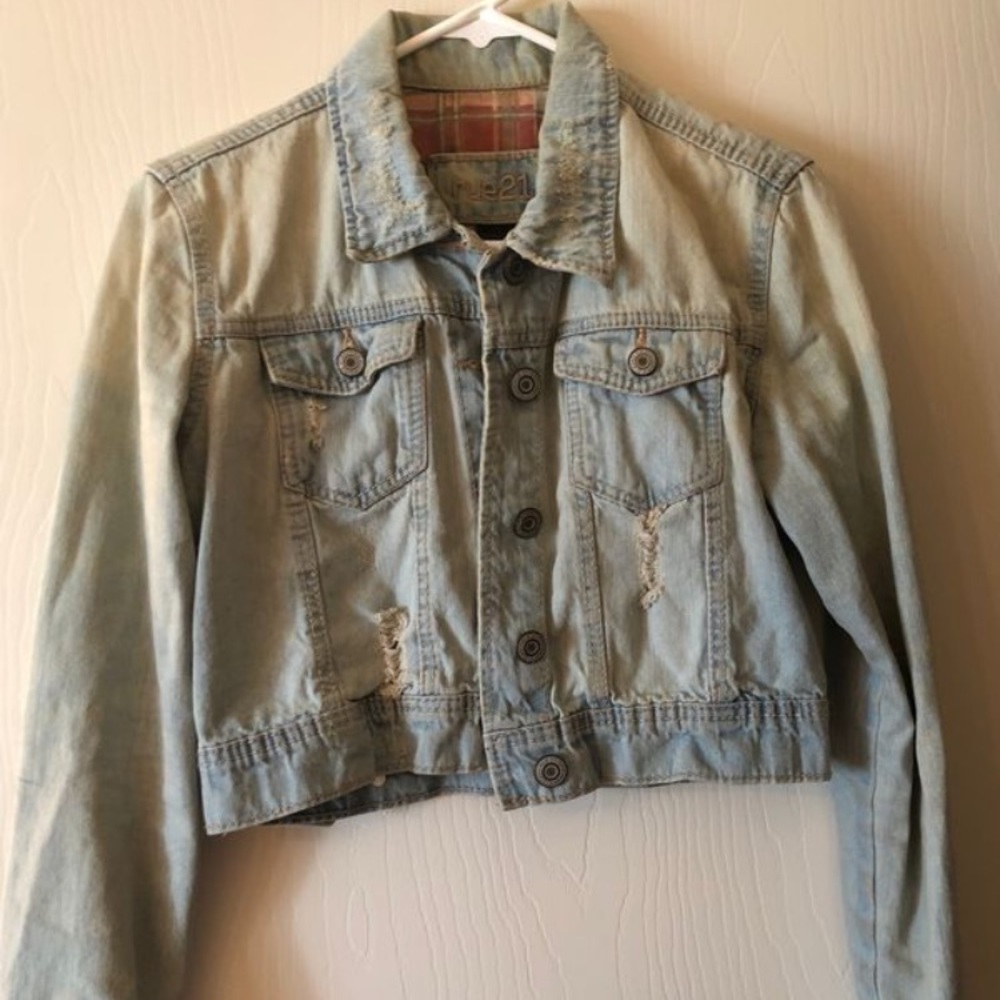Crop Denim Jacket